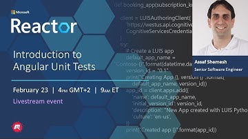 Introduction to Angular Unit Tests