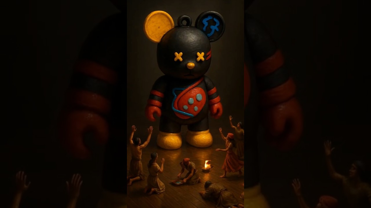 The Tiny Tribe and the Toy God 