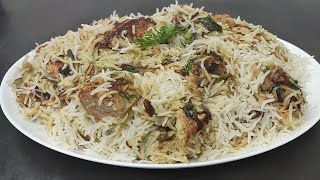Chicken Malai Tikka Biryani | Chicken Malai Boti Biryani  | White Chicken Biryani