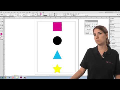 05 Arranging and Aligning Frames "Grouping and Locking" (3/3) - InDesign Tutorial