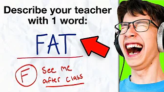Reacting to FUNNIEST Kid Test Answers