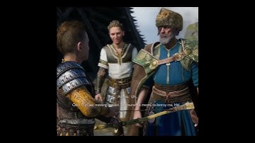 Heimdall and Thor Scaring Odin - God of War Ragnarok