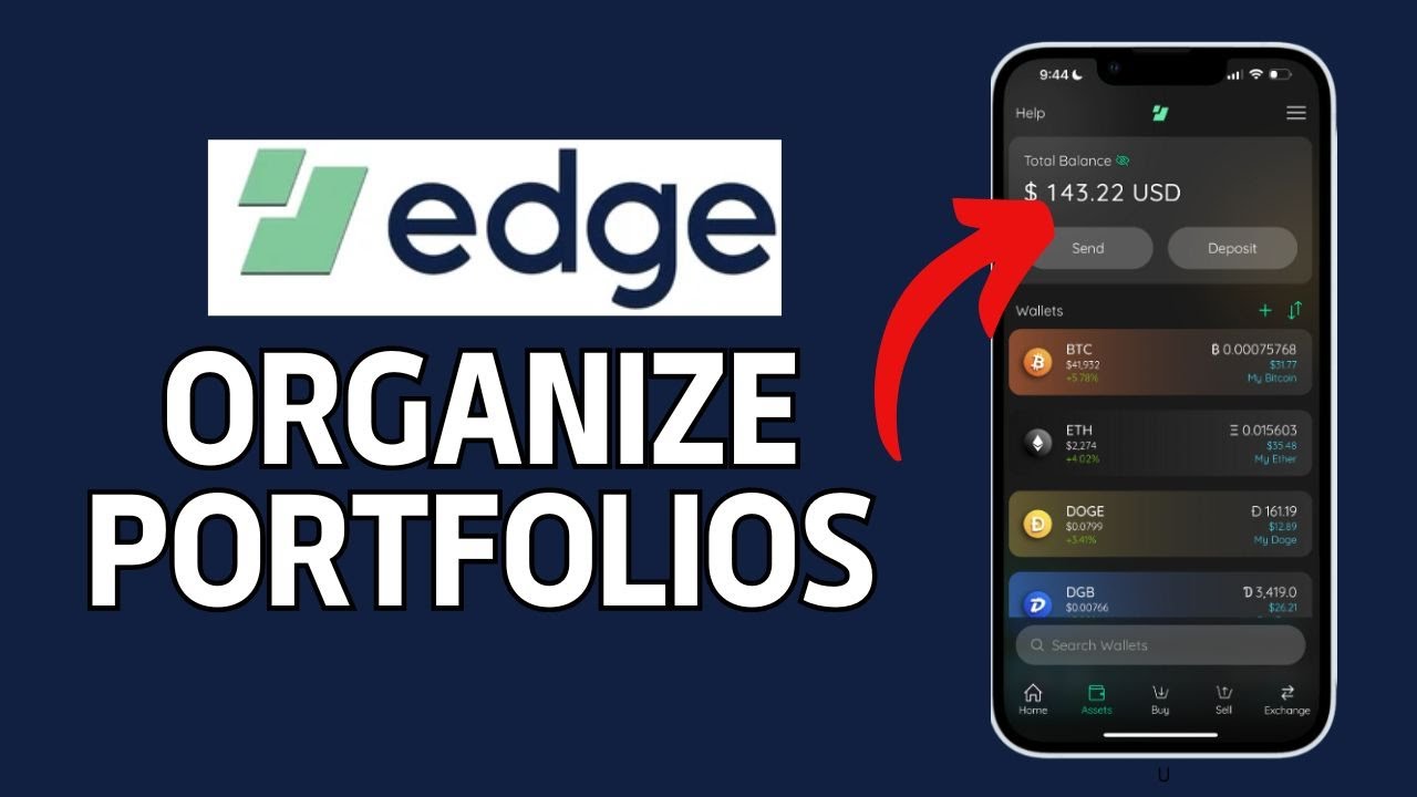 How to Organize Multiple Crypto Portfolios in Edge Wallet 2024? - YouTube
