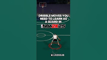 DRIBBLE MOVES YOU NEED TO LEARN AS A SMALL GUARD IN NBA 2k25😱🔥 #2k25 #2kcommunity #nba