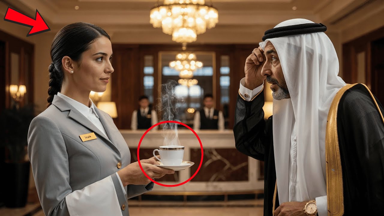 En la Recepción Nadie Entendía al Millonario Árabe… Hasta que la Empleada le Ofreció Té en Árabe