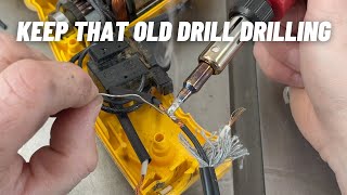 Drill Cord Replacement Dewalt Dw101 Old Tools Still Have Value