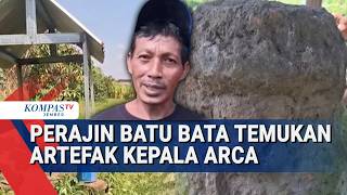 Gali Tanah untuk Batu Bata, Warga Kediri Temukan Kepala Arca Diduga Peninggalan Majapahit