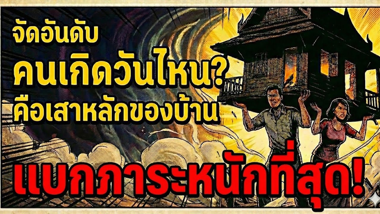 จัดอันดับ: คนเกิดวันไหน? ที่มักต้องเป็น “เสาหลักของบ้าน” มากที่สุด | สถานีความมืด EP:01