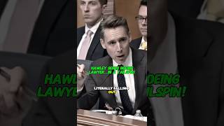 Sen. Hawley ‘GROUNDS’ Boeing Lawyer over Machinist Strike #joshhawley #conservative #shorts