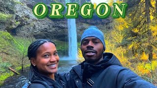 Celebrity Our First Time in Oregon! Crazy Views | Beautiful Waterfalls 🏔️🌲💕 Wealth