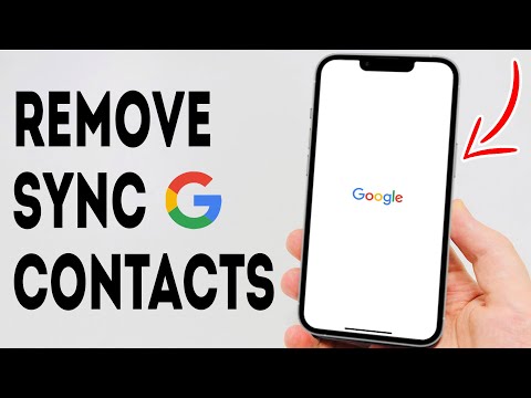 How To Remove Gmail Sync Contacts From Android Phone - Full Guide