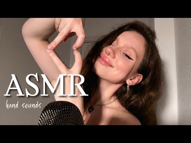 ASMR hand sounds || АСМР с любовью помогу тебе уснуть ❤️ || звуки рук и медитация