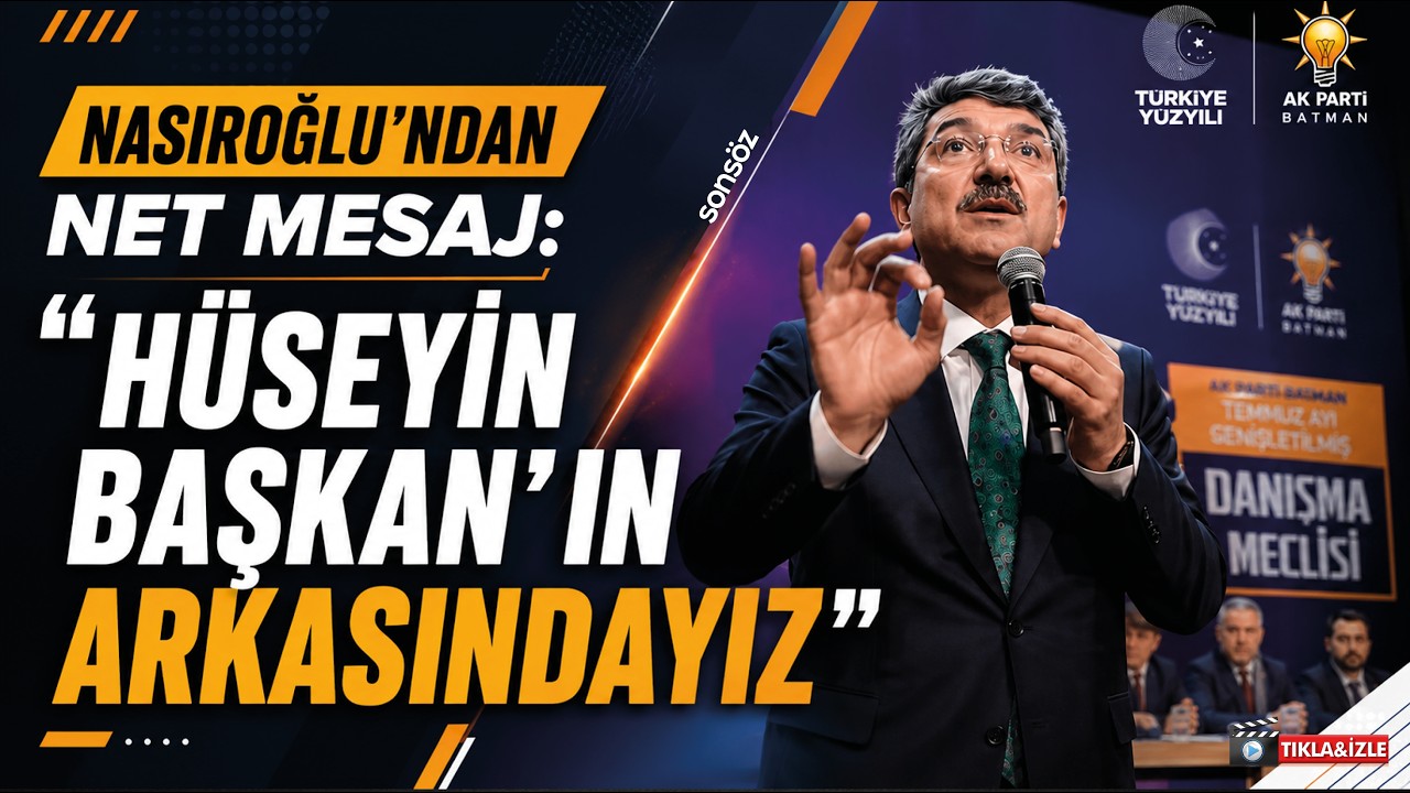 Nasıroğlu&rsquo;ndan net mesaj:&ldquo;H&uuml;seyin Başkan&rsquo;ın arkasındayız&rdquo;