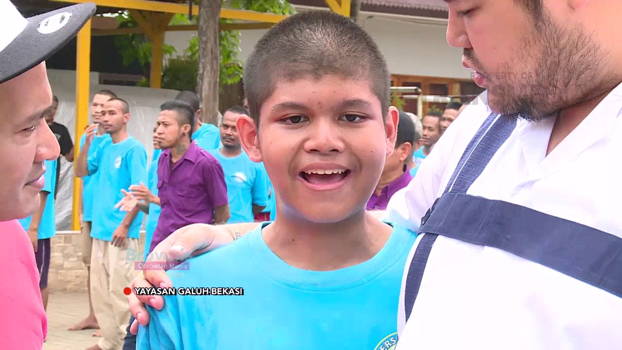 BROWNIS - Keseruan Ruben & Igun Senam Bersama Masyarakat Binaan Di Yayasan Galuh (13/10/18) Part 1