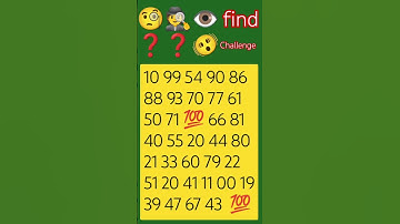 🗣️ find odd number 99% fail #youtubeshorts #maths #puzzle #challenge #shorts #video