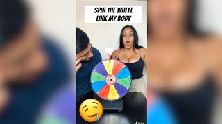 SPIN THE WHEEL LICK MY BODY CHALLENGE!! **Gets Weird**