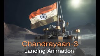 Chandrayaan 3 Landing Animation -ISRO OFFICIAL Video | Maa Tuje Salaam Song screenshot 5