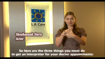 How To Get Interpreter Services English