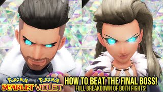 How To Beat Professor Sada & Turo - Pokemon Scarlet and Violet FINAL BOSS Guide Full Team Breakdown