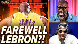 Unc & Iso Joe ARGUE did we just WATCH LeBron wear a Lakers uniform for the LAST TIME? | Nightcap