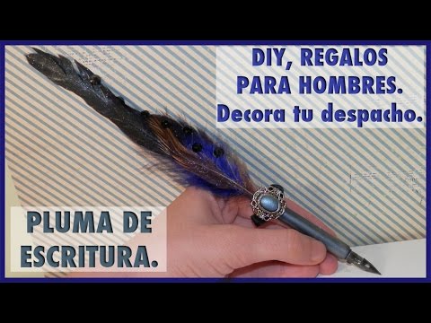 Feather Quill Pens. Writing pen decorative. DIY. gifts for men.