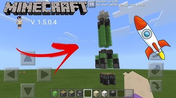 How to make working Rocketship (No Mods)| Minecraft Beta 1.5.0.4 #Minecraft