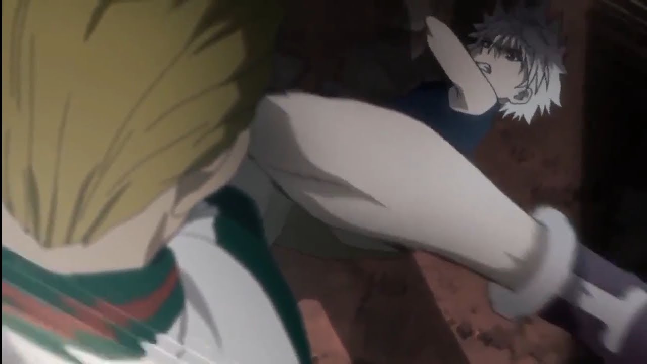 Gon and killua vs Uvogin and Everyone AMV(A Light divided -fear of heights) CX