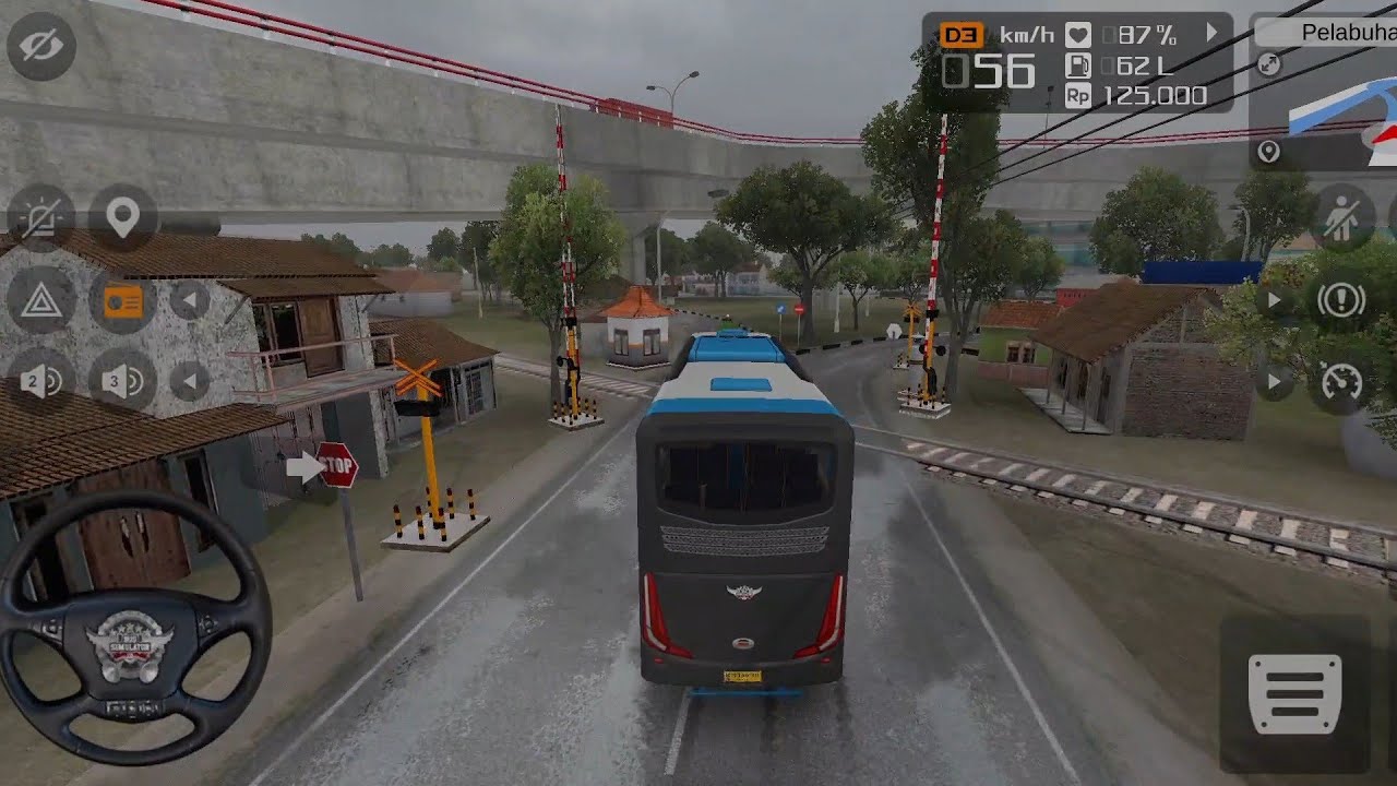 Simulator BUS Delhi to Bangalore very amazing traveling ll#simulatorgames #simulatorbusindonesia 