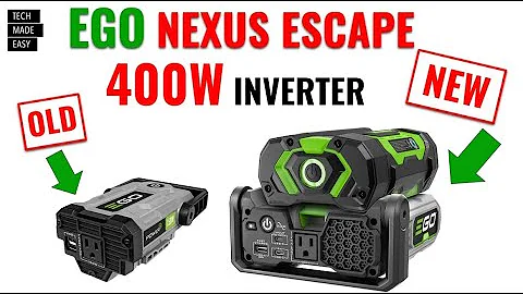 Unleash the Power with EGO Nexus Inverter