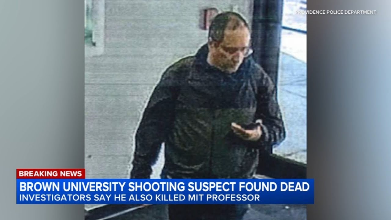 Brown University and MIT shooting suspect found dead; identified as former grad student