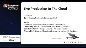 Live Production in Cloud