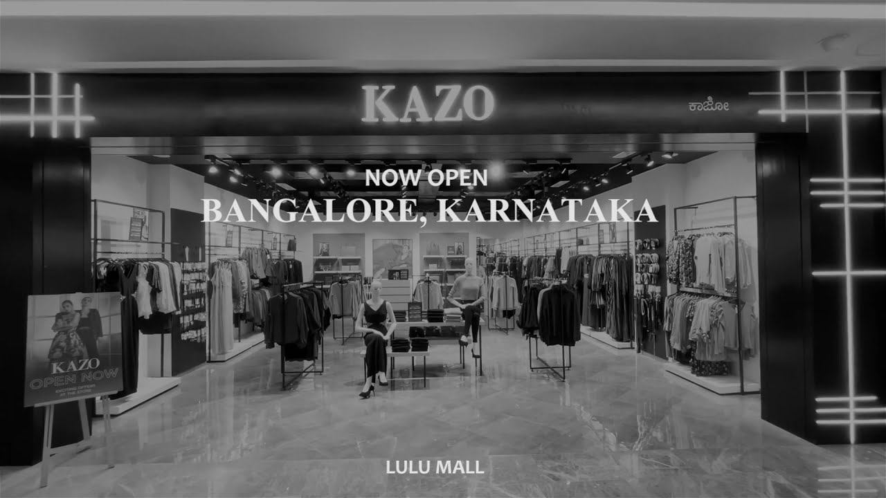 Opening of KAZO Flagship store in Bangalore, Karnataka YouTube