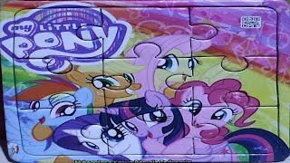 kuda little pony - menyusun teka - teki puzzle. screenshot 2