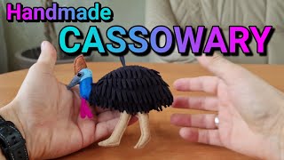 Handmade CASSOWARY 🦚/ Felt Australian Bird Toy / Home Decor / Personalized Gift screenshot 5