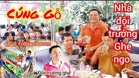 Đám Gỗ nhà đội trưởng Ghe ngo Chùa Pothisatharam Sóc vồ P7 Sóc Trăng 2023