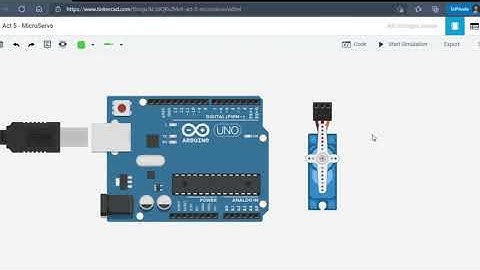 TinkerCAD Arduino Tutorial - Micro Servo