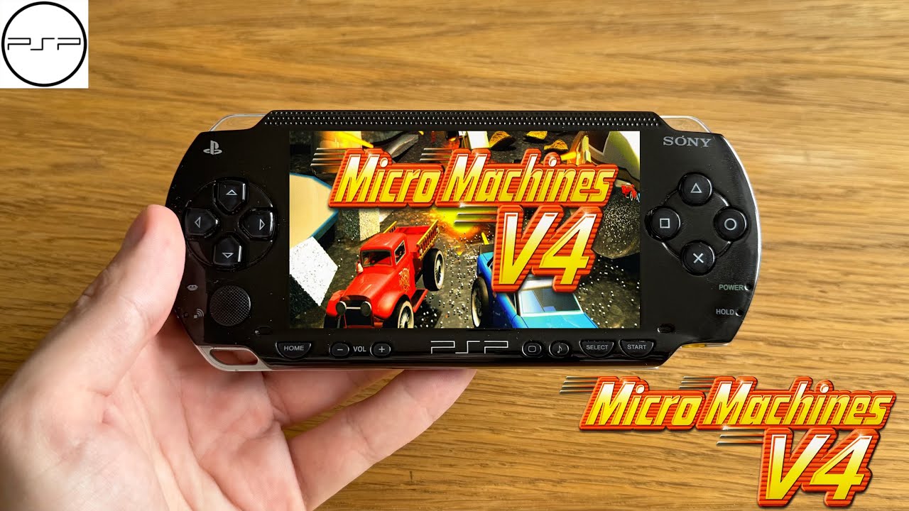 Micro Machines V4 | PlayStation Portable (PSP) Gameplay