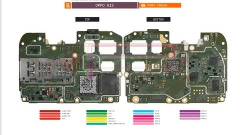 Oppo A15 selfie camera Borneo diagram / Oppo A15 selfie camera no not working/Oppo A15 Camera