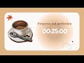 Pomodoro Study Timer 25/5 | Lofi Study Music | Dark Expresso 1 Shot