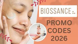 Biossance Promo Codes 2026 - Working Discount Codes Deals