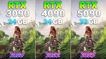 RTX 3090 vs RTX 4090 vs RTX 5090 - 3 Gen Difference