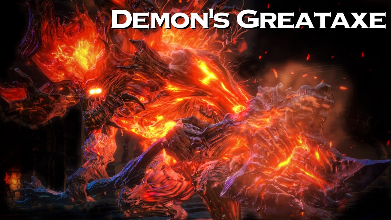 【DARK SOULS 3 PVP】Demon's Greataxe YouTube