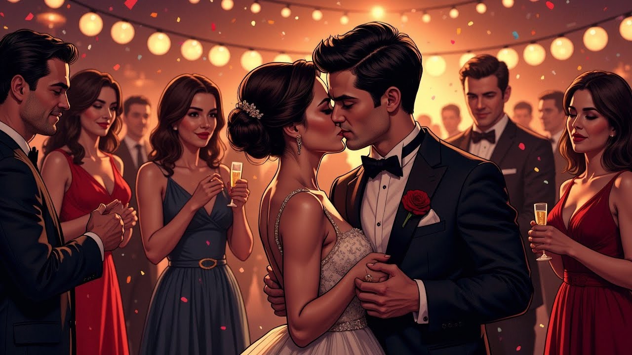 En el video, ella disfrutó de su beso como regalo de cumpleaños. Pero yo solo sonreí y le...