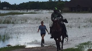Evacuations, flooding in Brazoria County