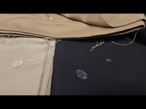 Видео: Обзор ткани канвас