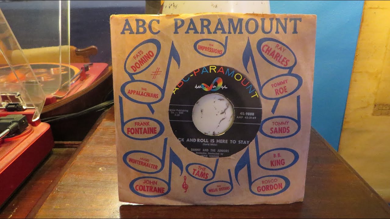 Danny and the Juniors - Rock and Roll Is Here to Stay - Vinyl 45 rpm ...
