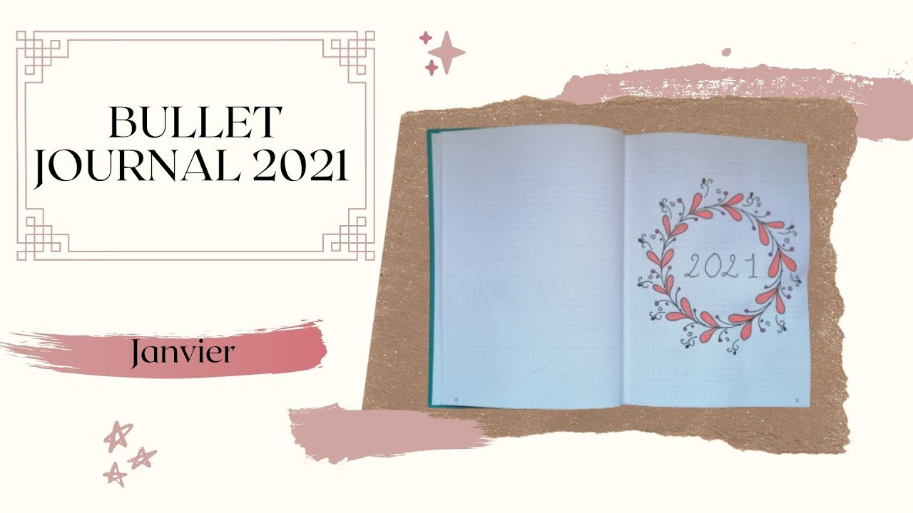 Je commence un BULLET JOURNAL 2021 | BUJO JANVIER | Plan with me !