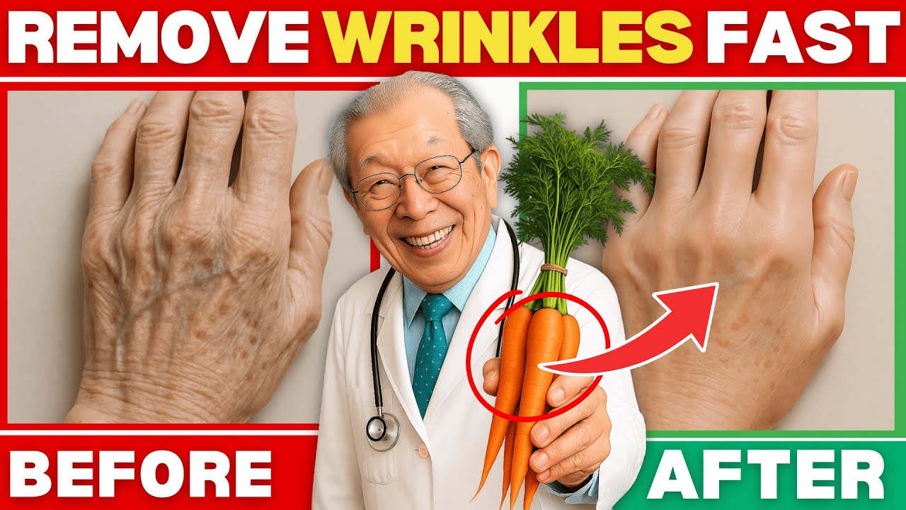Japan's Oldest Doctor: New Japanese Carrot Secret Reverses Wrinkles Fast After 60 (Easy At Home)