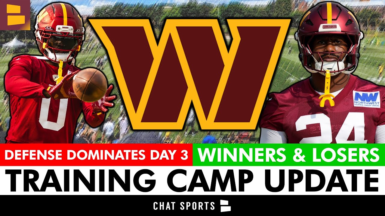 Commanders Training Camp News: Defense DOMINATES Day 3 of Practice + Camp Winners & Losers (So Far)
