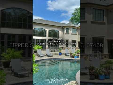 70 OAK DRIVE, Upper Saddle River, NJ home video tour